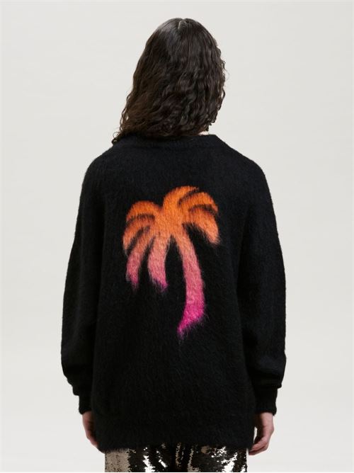 Wool jumper PALM ANGELS | PMHE007F22KNI0021032